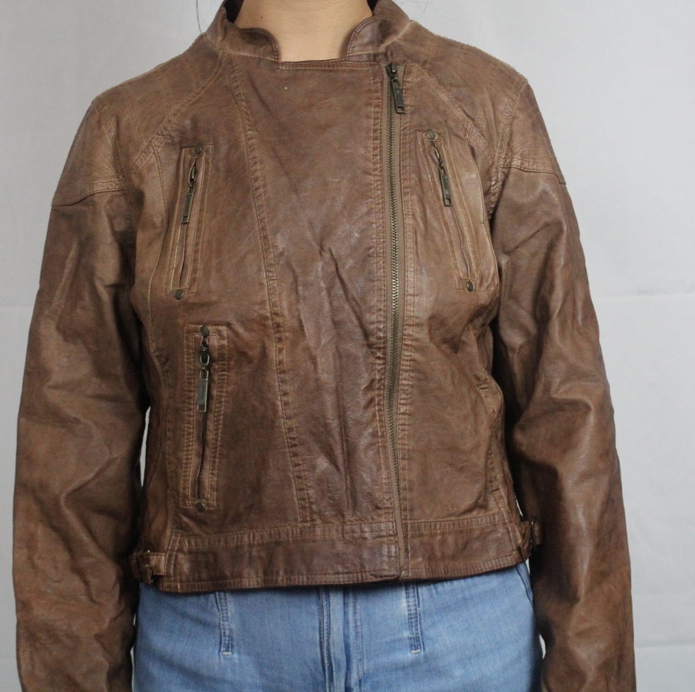 Vegan Leather Jacket